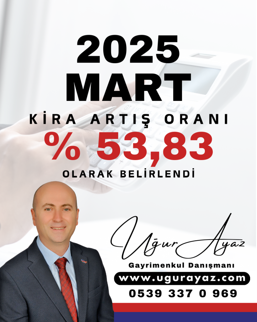 2025 Mart Kira Artış Oranı